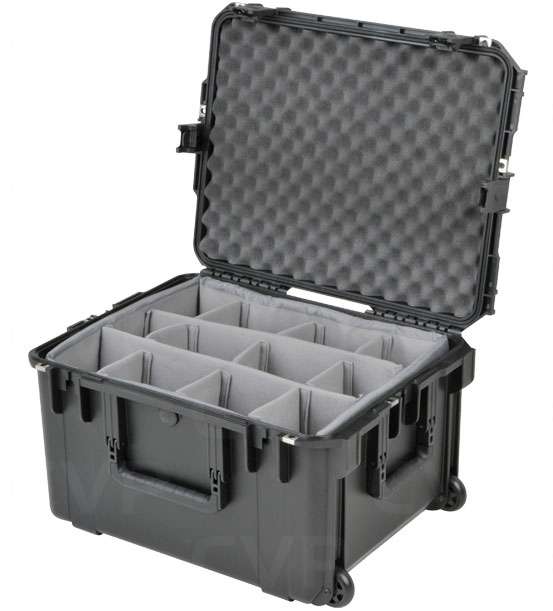 Buy - Hive C-2HRC-PD (C2HRCPD) Hard Rolling Case w/ Padded Dividers for ...