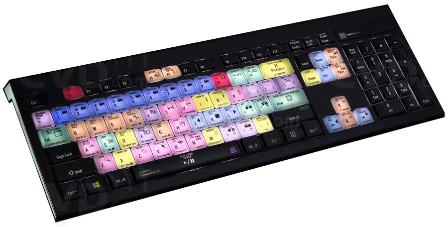 Buy - Logic Keyboard Premiere Pro CC PC ASTRA Backlit Keyboard UK (p/n ...