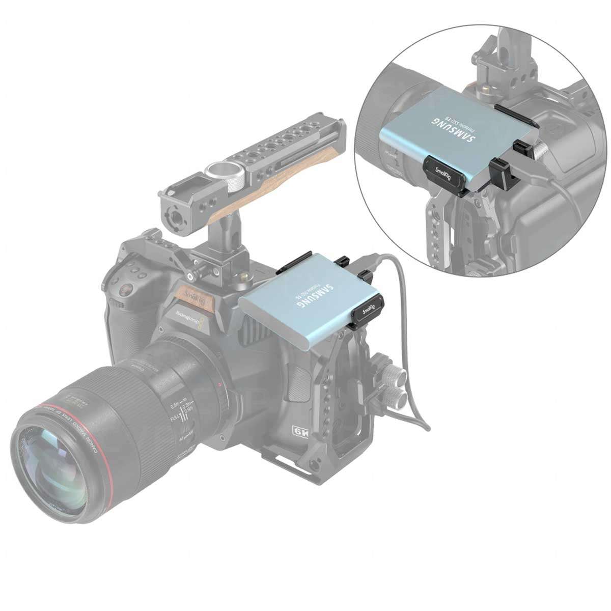 Buy - SmallRig BMPCC 6K Pro T5/7 SSD Mount (SR3272)