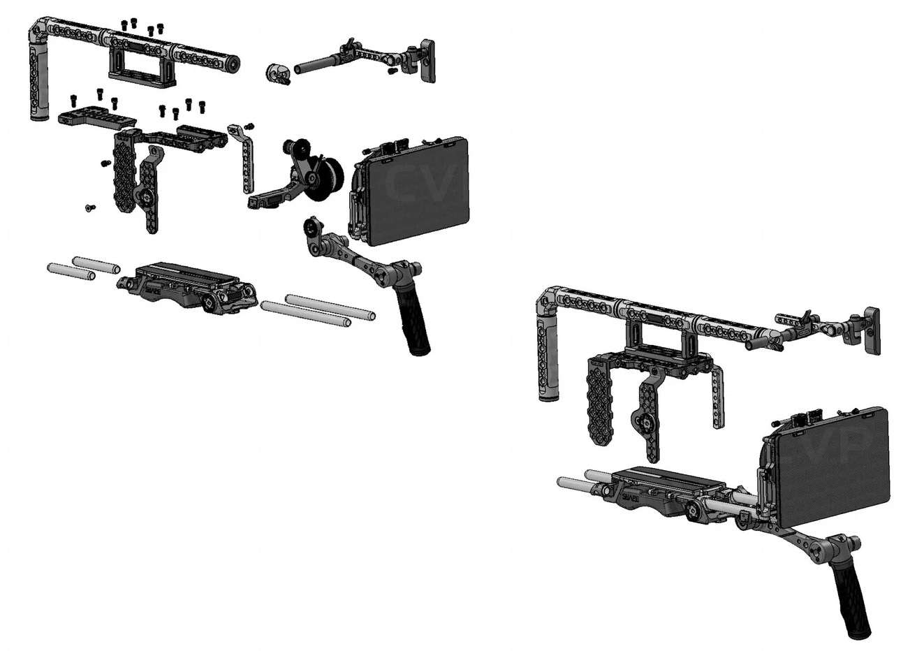 Buy - SHAPE Pro Shoulder Rig Kit - C400 (C4KIT)