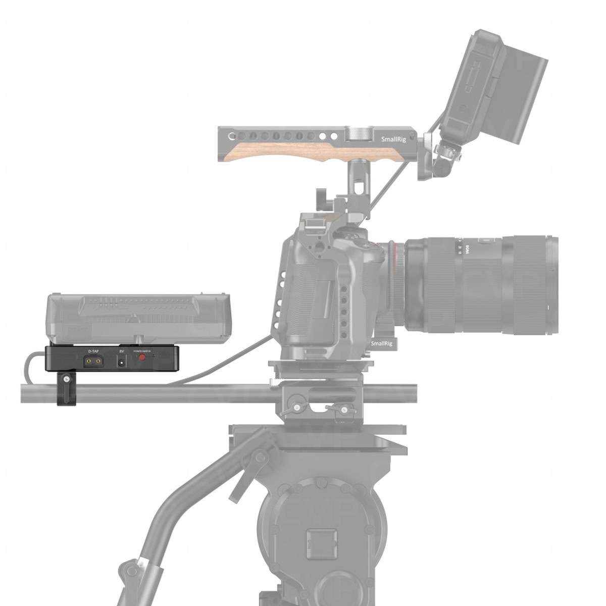 Buy SmallRig V Mount Adapter Plate w/Dual Rod Clamp (SR3498)