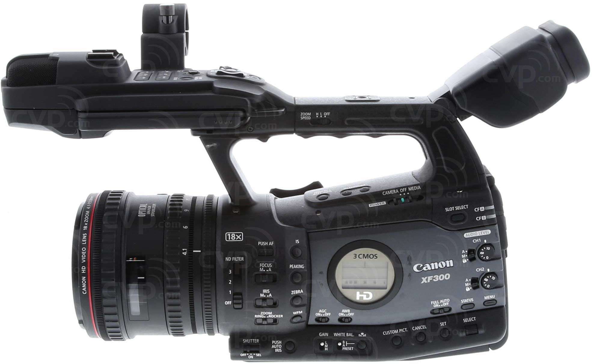 Buy ExDemo Canon XF300 (XF300) Full HD Handheld Camcorder with 3x 1