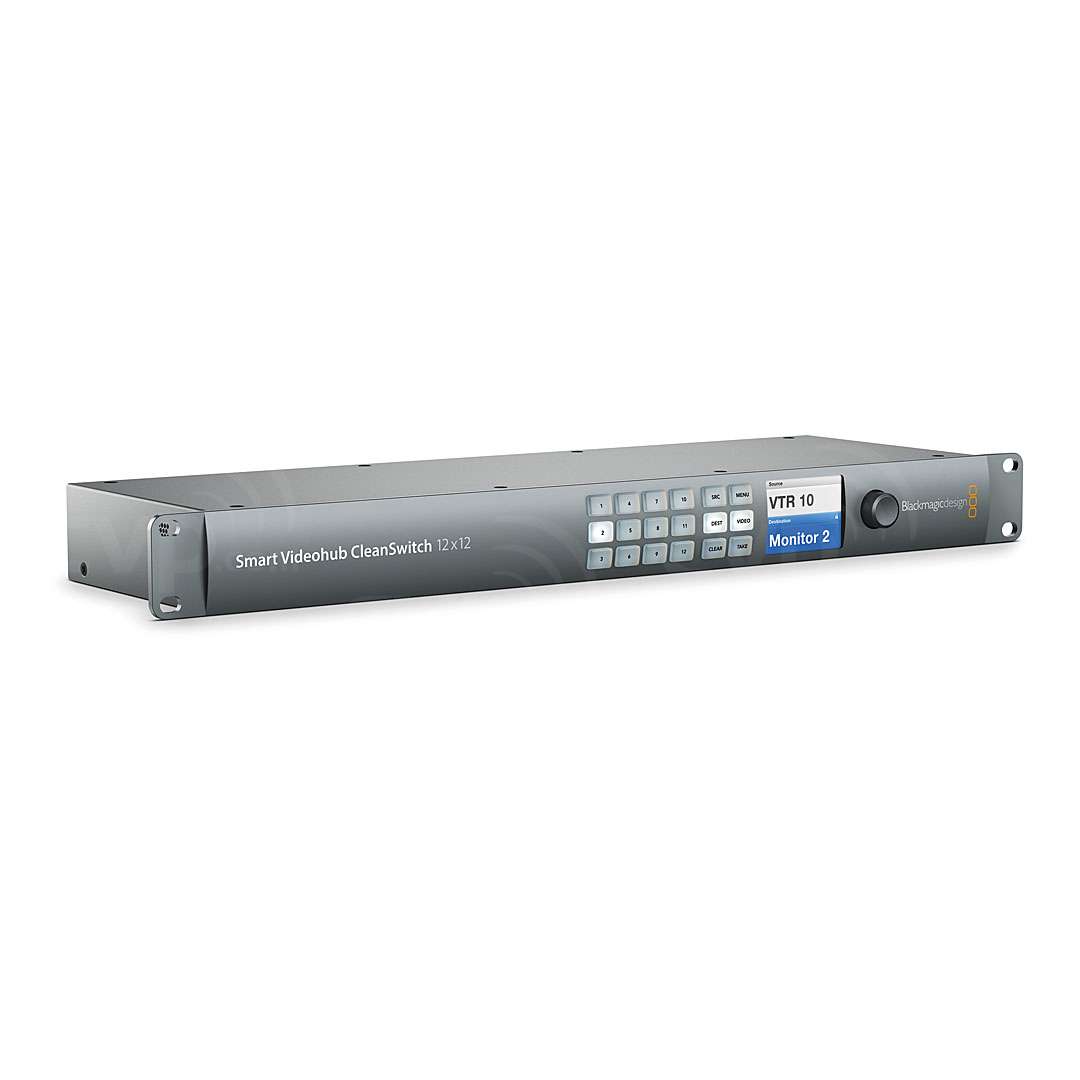 Buy - Blackmagic BMD Videohub CleanSwitch 12x12 (VHUBSMTCS6G1212)
