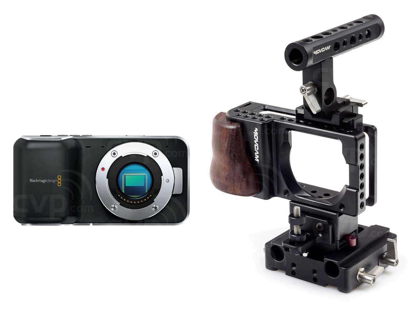 Buy Blackmagic Pocket Cinema Camera Body (MFT) and Movcam Rig Package