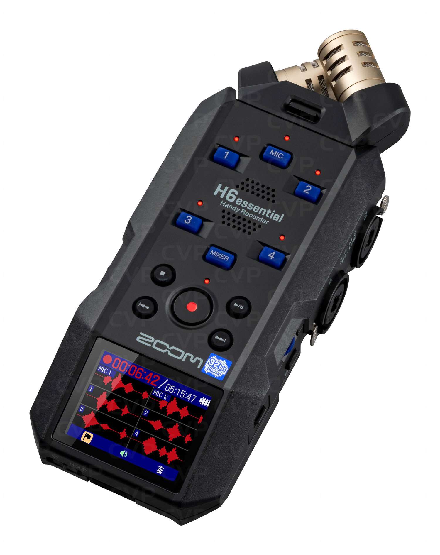 XANAD Hard Case For Zoom H6 Portable Recorders - Durable EVA Shell With Velvet Interior For H6 All/H6 Six-Track/H4essential