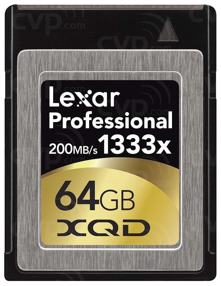buy used lexar professional xqd 64gb 1333x 200mbs xqd
