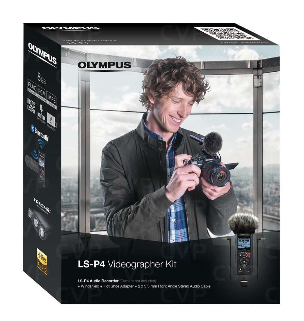 Buy Olympus LSP4 Videographer Kit incl. Windscreen, Hot Shoe Adapter and 3.5mm Audio Cable (p