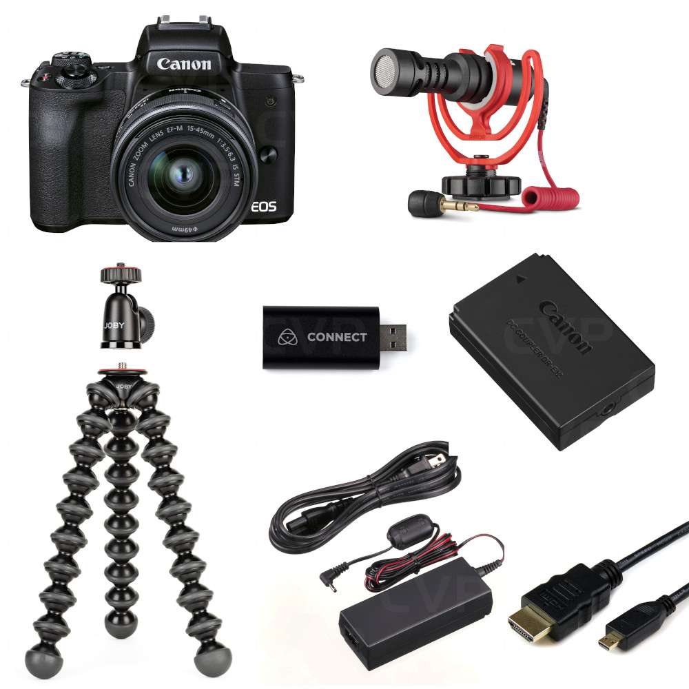 Buy Canon EOS M50 Mark II Premium Live Stream Kit (4728C038)