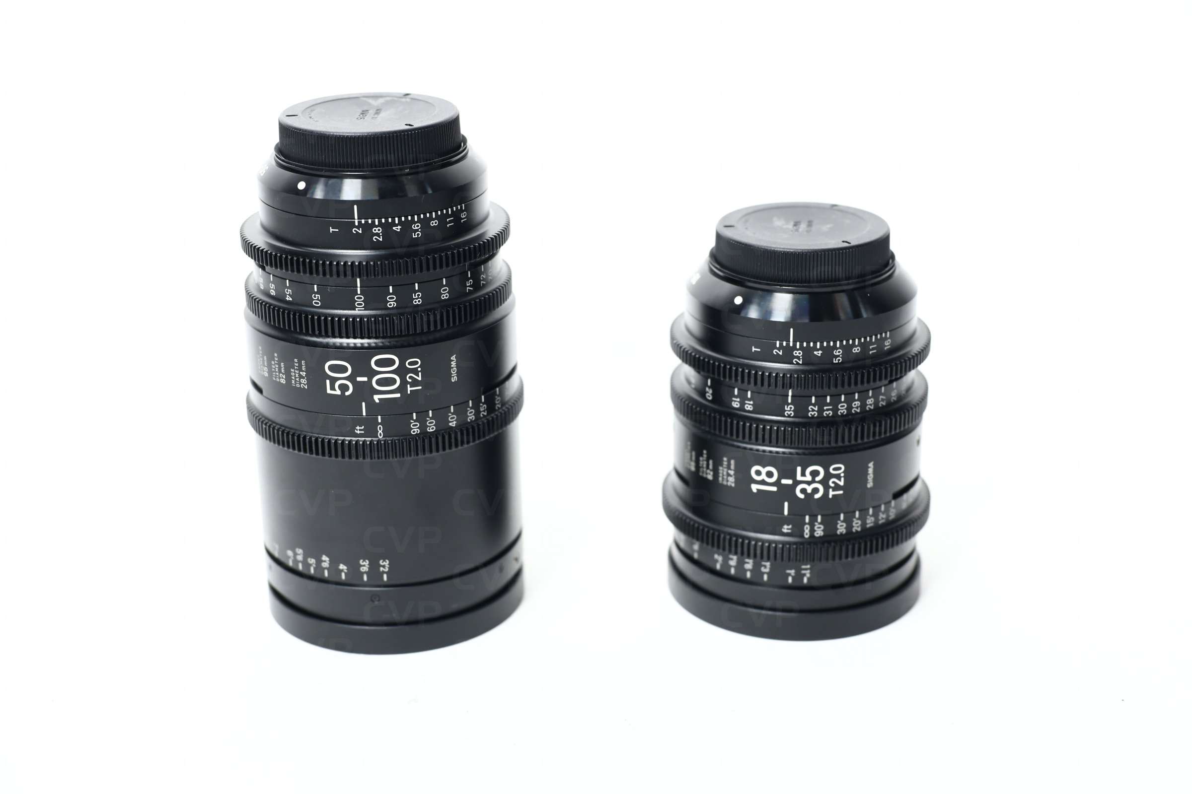 Buy Used Sigma Canon EF Mount T2 High Speed Zoom Cine Lens Bundle