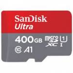 Sandisk SDSQUAR-400G (SDSQUAR-400G-GN6MA) Ultra MicroSDXC 400GB with SD Adapter and Memory Zone App 100MB/s A1 Class 10 UHS-I for Android Sandisk SDSQUAR-400G (SDSQUAR-400G-GN6MA) Ultra MicroSDXC 400GB with SD Adapter and Memory Zone App 100MB/s A1 Class 10 UHS-I for Android