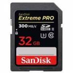 SanDisk SDSDXPK-032G-GN4IN (SDSDXPK032GGN4IN) 32GB 300MB/s Extreme Pro SDHC UHS-II Memory Card SanDisk SDSDXPK-032G-GN4IN (SDSDXPK032GGN4IN) 32GB 300MB/s Extreme Pro SDHC UHS-II Memory Card