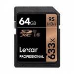 Lexar (LSD64GCB1EU633) 64GB Professional 633x SDXC UHS-I Memory Card Lexar (LSD64GCB1EU633) 64GB Professional 633x SDXC UHS-I Memory Card