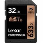 Lexar (LSD232CBEU633) 32GB Professional 633x SDHC UHS-I Memory Card Lexar (LSD232CBEU633) 32GB Professional 633x SDHC UHS-I Memory Card